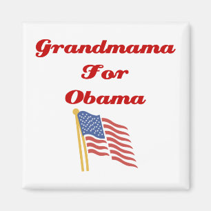 Imã Avó para Obama Magnet
