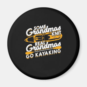 Imã Avó Real Vai Kayaking