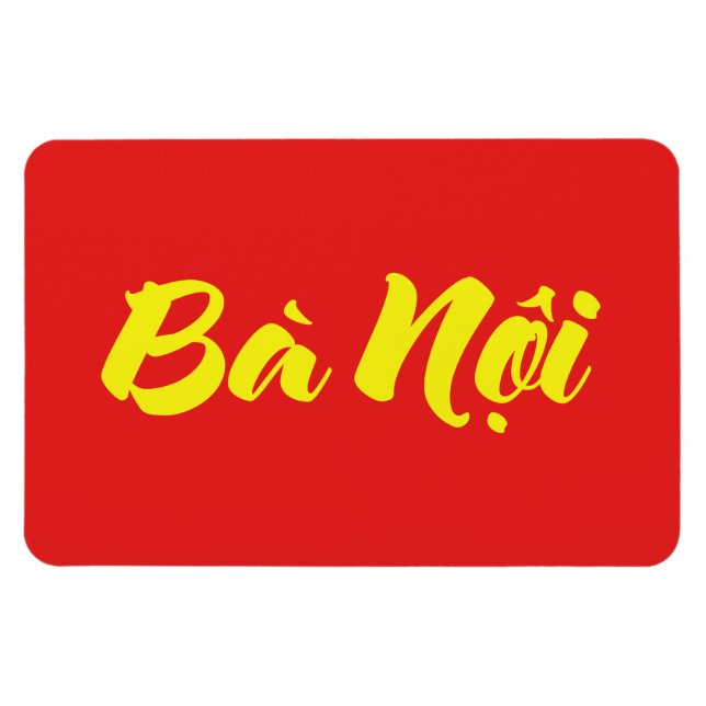 Ímã Avó Vietnamita (Paterna) - Bà Ni (Horizontal)