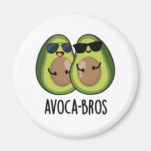 Imã Avoca-bros Funny Avocado Pun