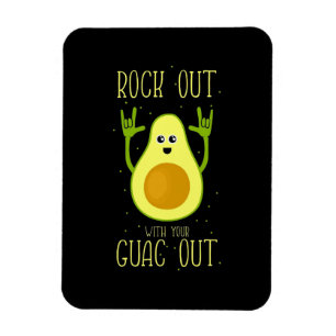 Ímã Avocado Sai Com Seu Guac Fora