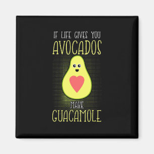 Imã Avocados Make Guacamole