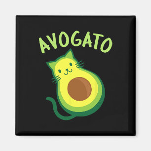 Imã Avogato Cat Avocado - Cinco engraçados de Mayo
