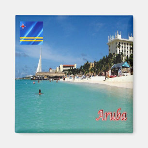 Imã AW - Aruba - Palm Beach