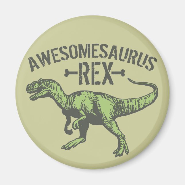 Imã Awesomesaurus Rex (Frente)