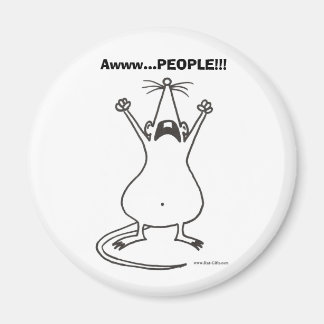 Imã Awww...PEOPLE!! Rat Magnet