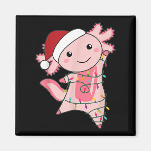 Imã Axolotl Fada de Natal Leve Axolotl