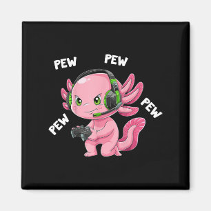 Imã Axolotl Gifts Boys Meninas Animam Vídeo Jogo P