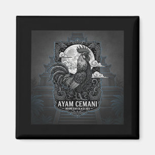 Imã Ayam Cemani - Galinha Preta Indonésia Indonésio A