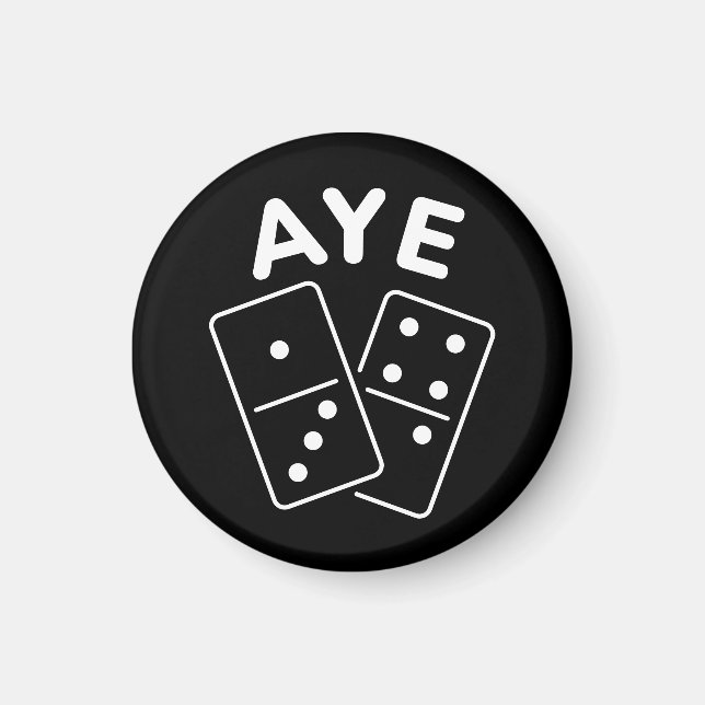 Imã Aye Domino K-Pop Boygroup Meme Quote (Frente)