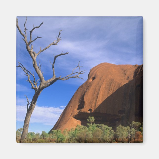 Imã Ayers Rock Uluru no Outback Austrália (Frente)