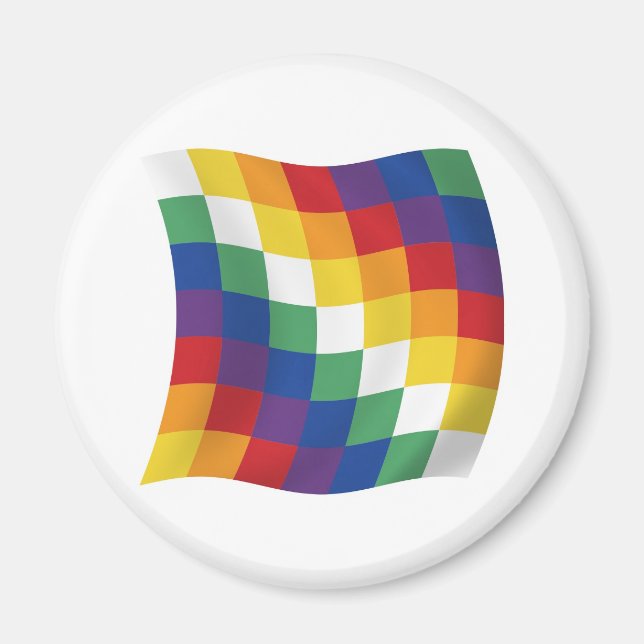 Imã Aymara Flag Magnet (Frente)