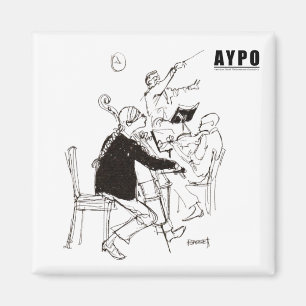 Imã AYPO 25-26 Season Limited Cartoon Magnet