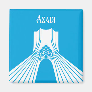 Imã Azadi Tower Turquoise Magnet
