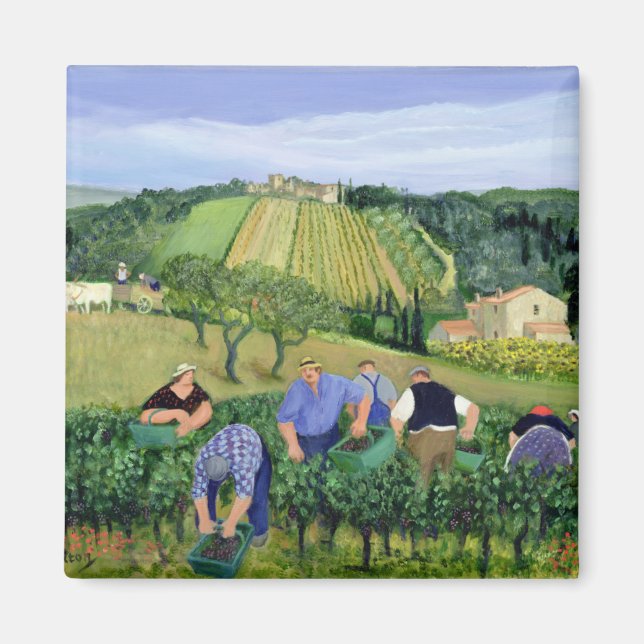 Imã Azeitonas e girassóis (Frente)