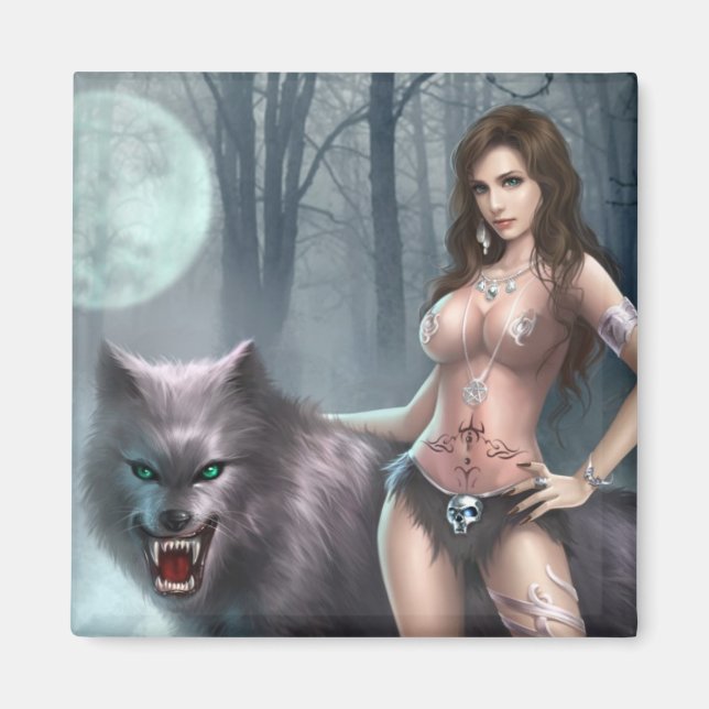Imã Azmodeus Lycan Queen, Magnet (Frente)