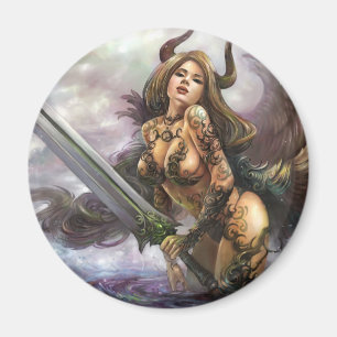 Imã Azmodues Anjos Escuros "Aldornia", Magnet