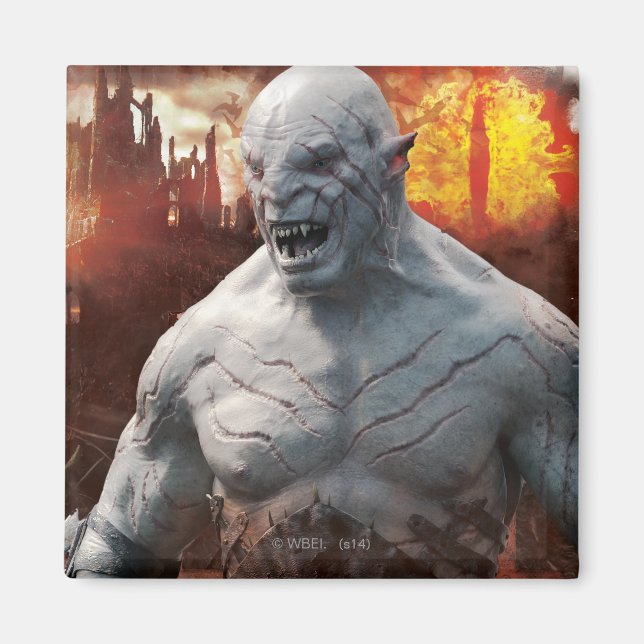 Imã Azog & Orcs Silhouette Graphic (Frente)
