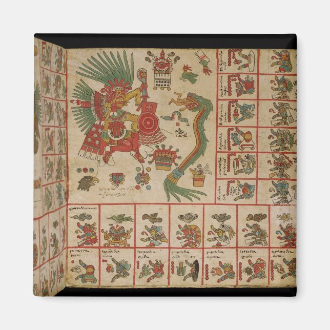 Imã Aztec Codex Borbonicus (Frente)