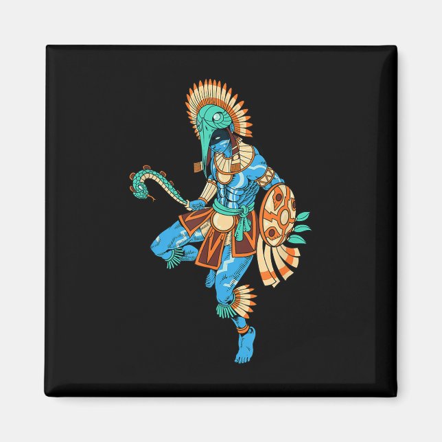 Imã Aztec Deus Da Guerra E Do Sol - Huitzilopochtli (Frente)