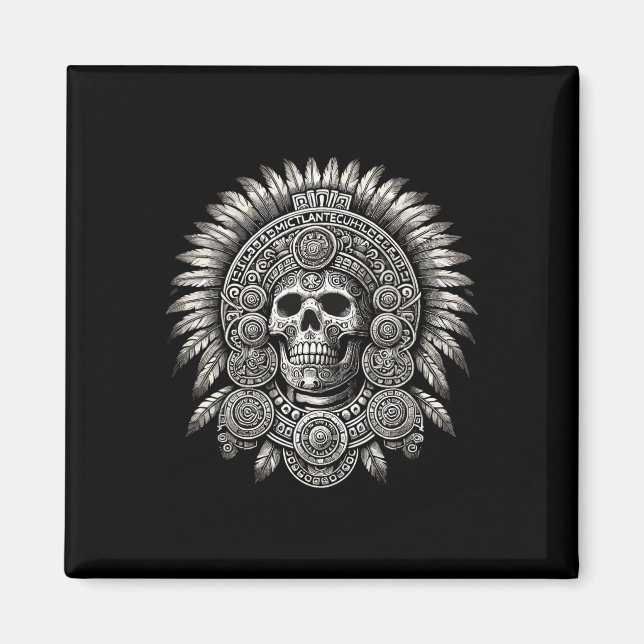 Imã Aztec Mictlantecuhtli Orgulho Mexicano Boxing (Frente)