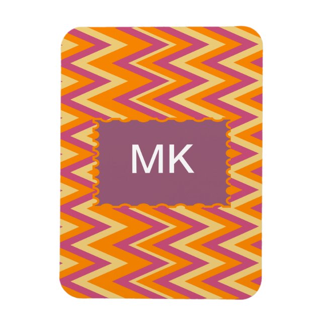 Ímã Aztec Tribal ZigZag (Vertical)