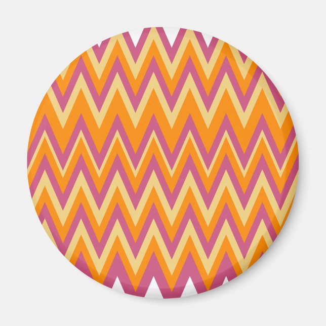 Imã Aztec Tribal ZigZag (Frente)