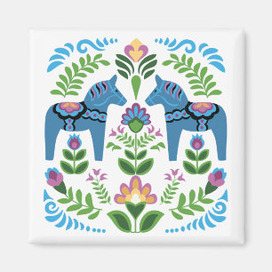 Imã Azul Dala Sueco