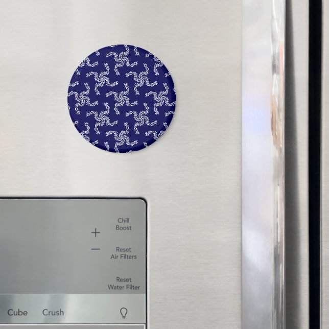 Imã Azul de Natal, decoração de Natal, Natal (In Situ (Fridge))