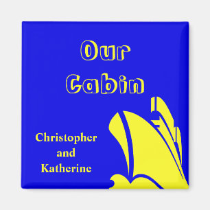 Imã Azul do marcador da porta de Stateroom do navio a