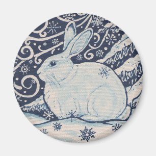 Imã Azul e Branco no natal original