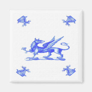 Imã Azul-holandês Griffon Antigo