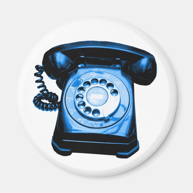 Imã Azul Hotline (Frente)