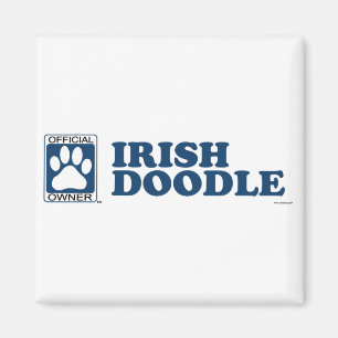 Imã Azul irlandês do Doodle