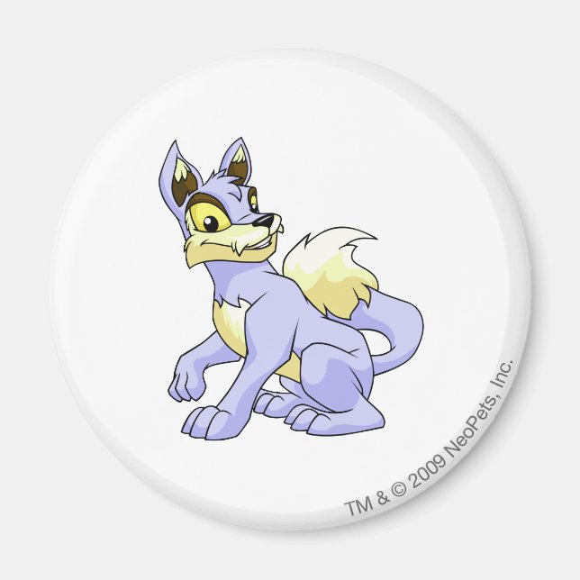 Imã Azul Lupe (Frente)