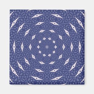 Imã Azul Marinho e Mitocôndrias Mandala Rosa