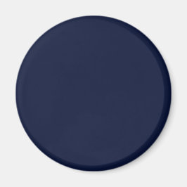 Imã Azul Marinho Meia-Noite Cor Sólida
