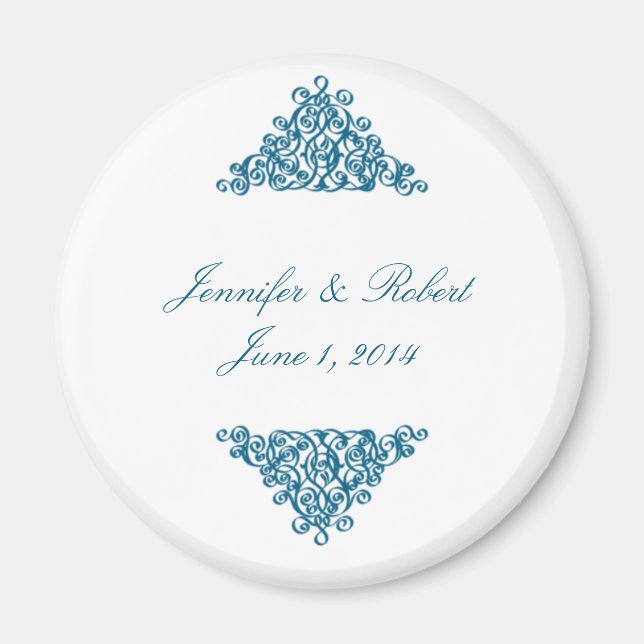 Imã Azul marroquino (Frente)