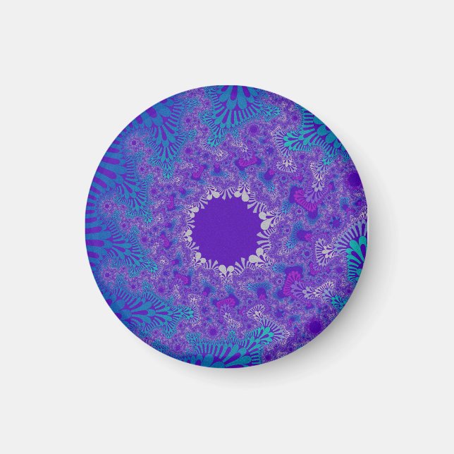 Imã Azul Pureza Sunburst (Frente)