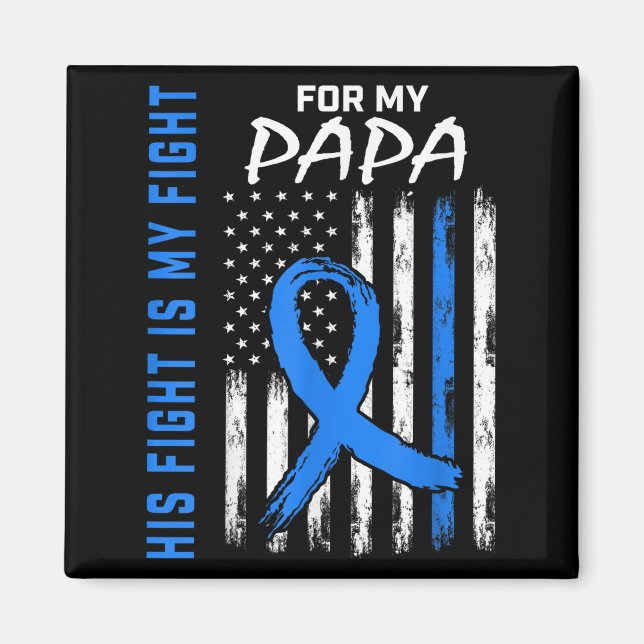 Imã Azul Sua Luta É Minha Camisa De Consciência Da Dia (Frente)