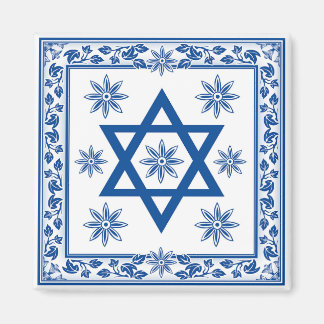 Imã Azulejo de cerâmica, Azulejo, em português e judeu
