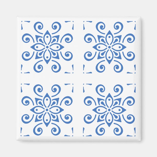 Imã Azulejo Simples (Frente)