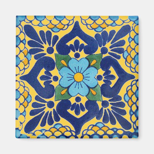 Imã Azulejo Talavera (Frente)