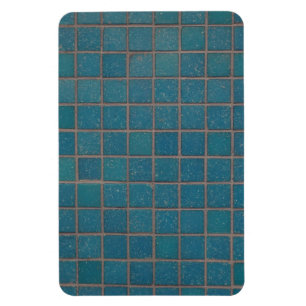 Ímã azulejos com manchas azuis