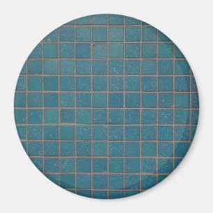 Imã azulejos com manchas azuis