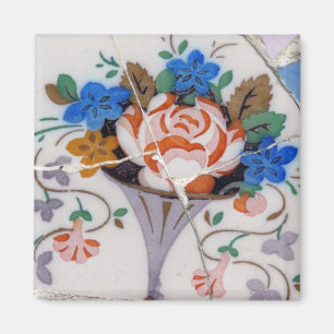 Imã Azulejos da flor