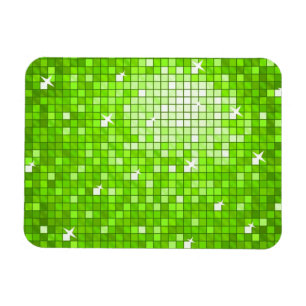 Ímã Azulejos de Disco Magnético Premium Verde
