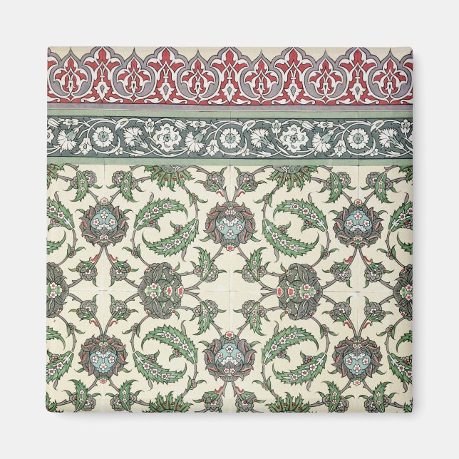 Imã Azulejos de Muro da Mesquita de Cheykhoun, de Árab (Frente)