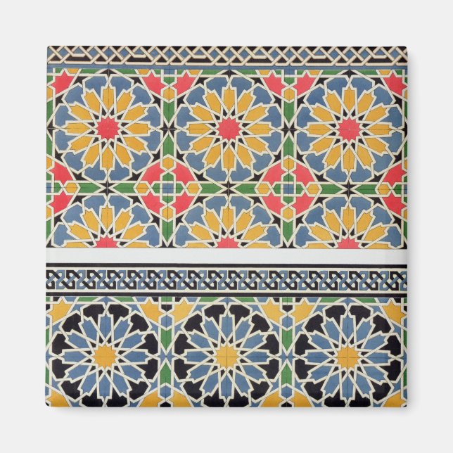 Imã Azulejos de Muro do Mihrab da Mesquita de Cheykh (Frente)