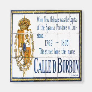 Imã Azulejos do St. de Bourbon